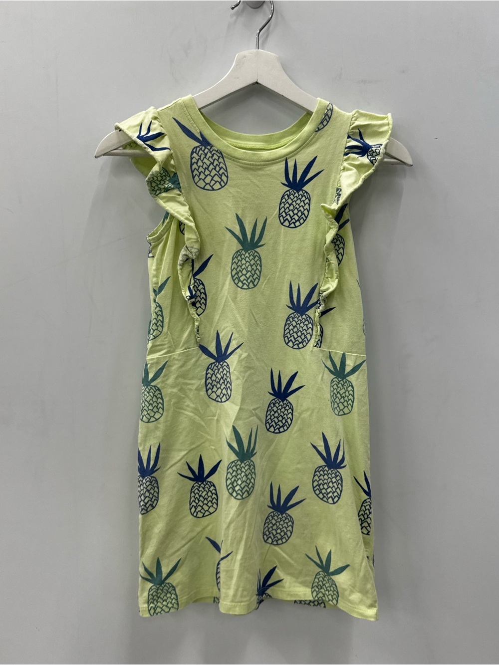 Tea Collection Pineapple Print Girls Summer Sun Dress Size 8
